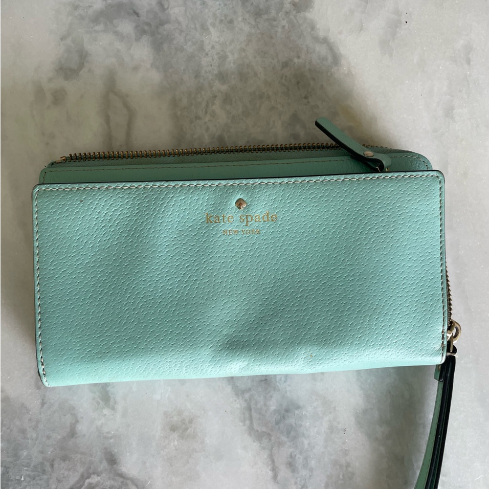 Kate Spade Mint Green Wallet